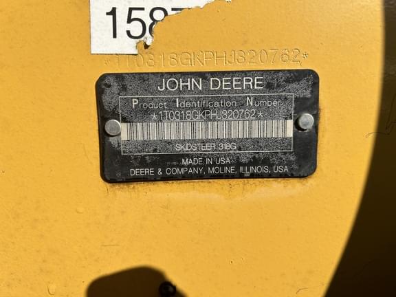 Image of John Deere 318G equipment image 1