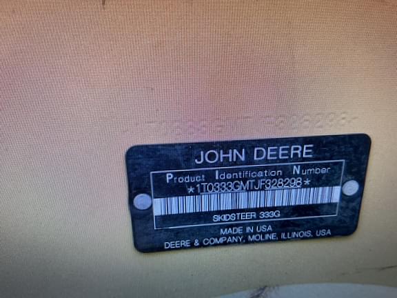 Image of John Deere 333G equipment image 1