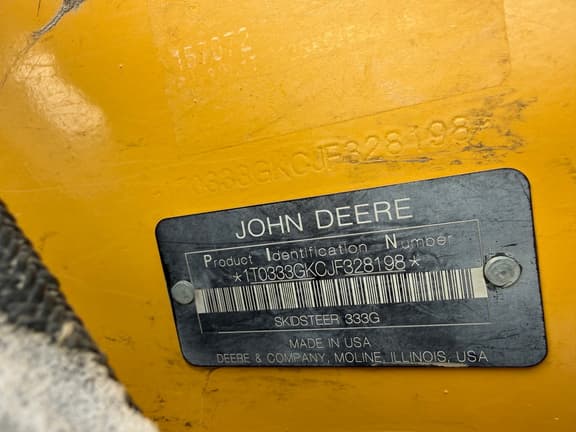 Image of John Deere 333G equipment image 3