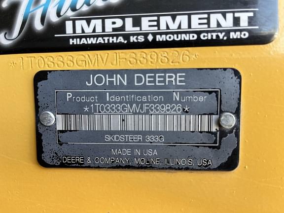 Image of John Deere 333G equipment image 1