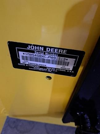 Image of John Deere 54" Snow Blower equipment image 2