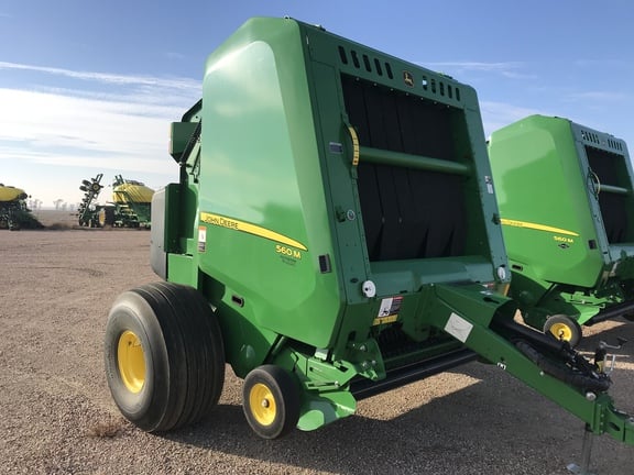 SOLD - 2018 John Deere 560M Stock No. 345216 Hay and Forage with 12,350 ...