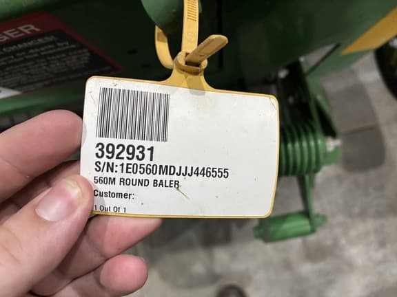 Image of John Deere 560M equipment image 1