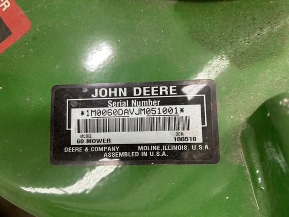 Image of John Deere 7 Iron Commercial 60 equipment image 3