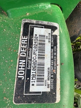 2018 John Deere 60D Equipment Image0