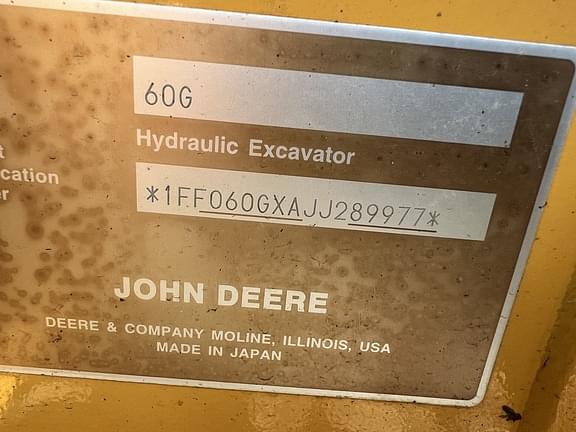 Image of John Deere 60G equipment image 4