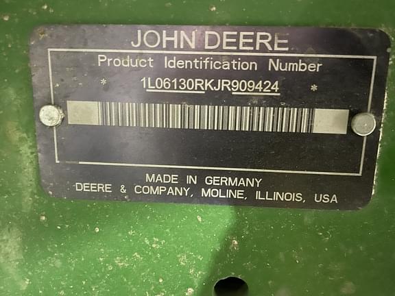 Image of John Deere 6130R equipment image 4