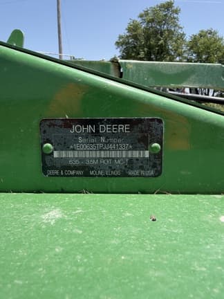 Image of John Deere 635 equipment image 3