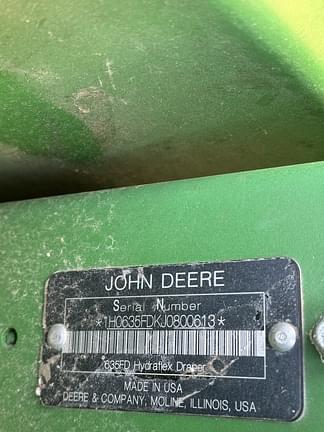 Image of John Deere 635FD equipment image 1