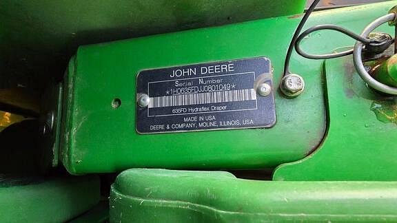 Image of John Deere 635FD equipment image 4