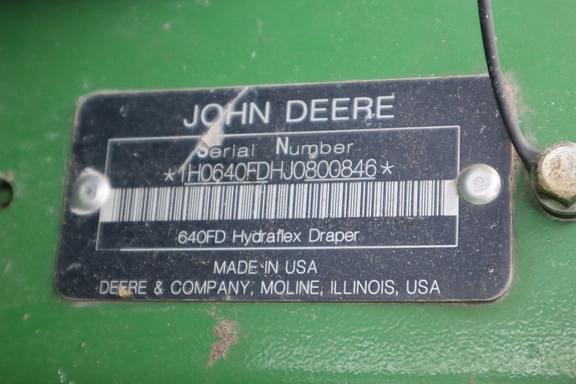 Image of John Deere 640FD equipment image 2