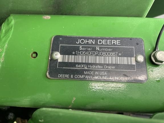 Image of John Deere 640FD equipment image 2