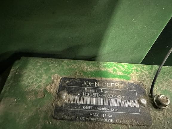 Image of John Deere 645FD equipment image 2