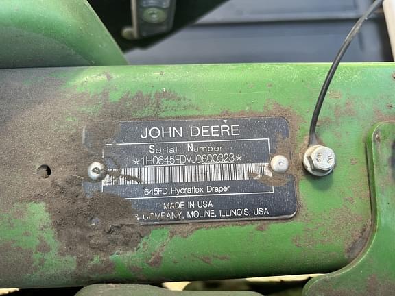 Image of John Deere 645FD equipment image 1