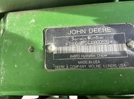 Image of John Deere 645FD equipment image 3