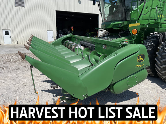 SOLD - 2018 John Deere 708C Stock No. 344481 Harvesting with 8 Rows ...