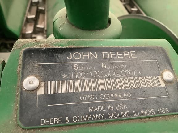 Image of John Deere 712C Image 1