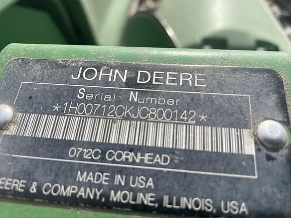 Image of John Deere 712C equipment image 1