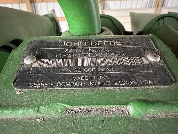 Image of John Deere 712C equipment image 1