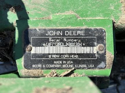 Image of John Deere 712FC equipment image 4