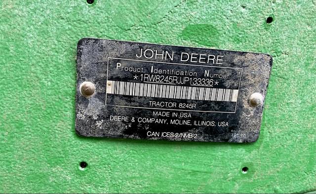 Image of John Deere 8245R equipment image 3