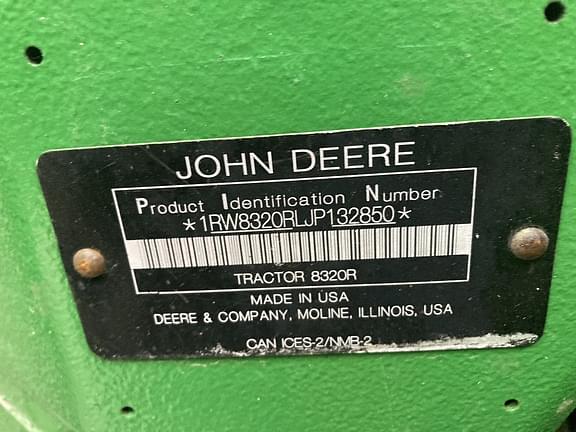 Image of John Deere 8320R Primary image