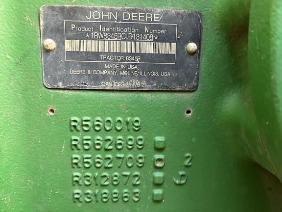 Image of John Deere 8345R Primary image