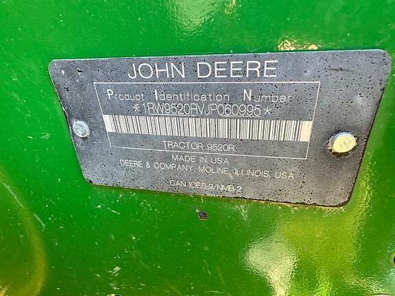 Image of John Deere 9520R equipment image 2