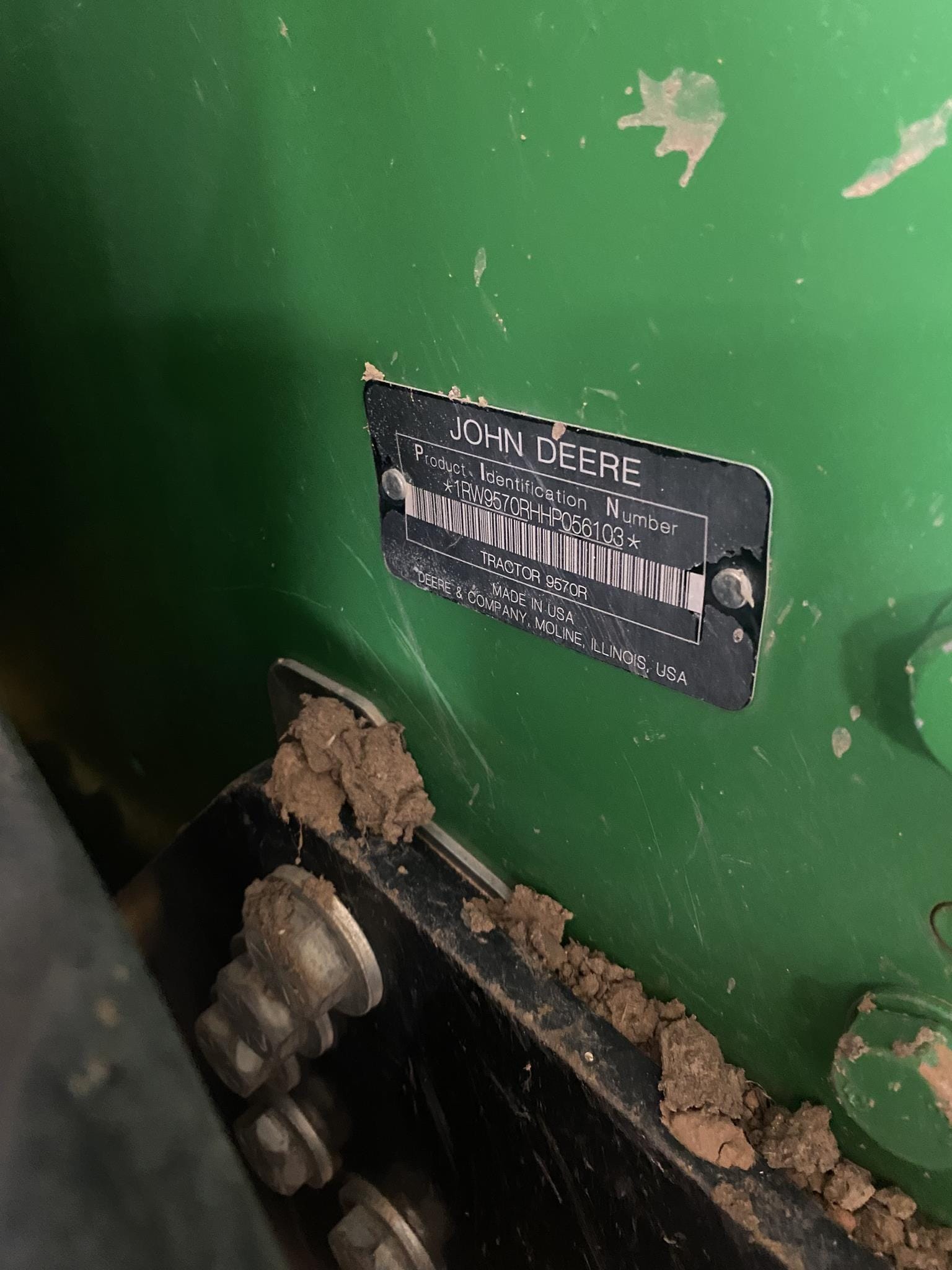 2018 John Deere 9570R Equipment Image0