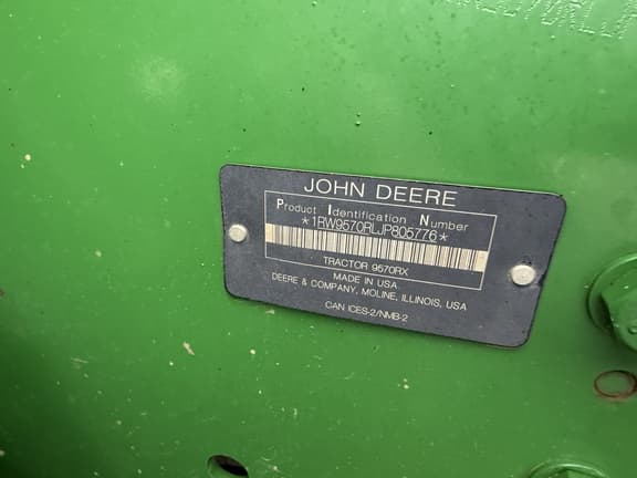 Image of John Deere 9570RX equipment image 2