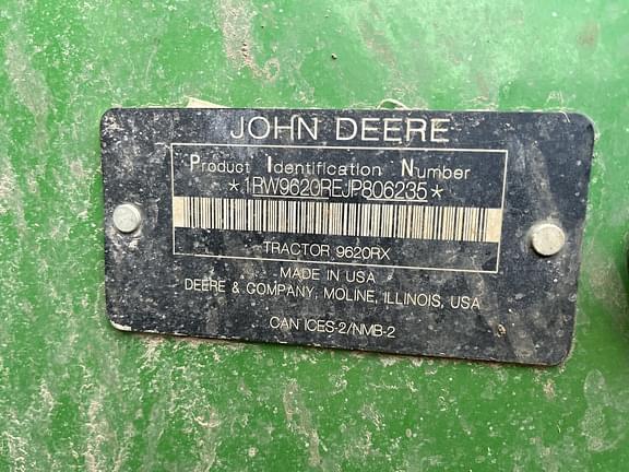 Image of John Deere 9620RX equipment image 1