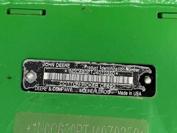 Image of John Deere CP690 equipment image 4