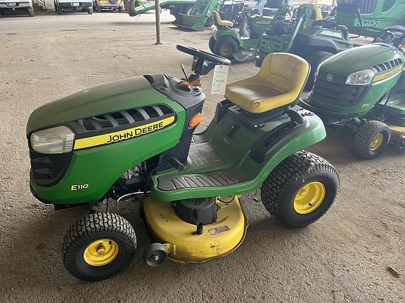 E110 john best sale deere lawn tractor