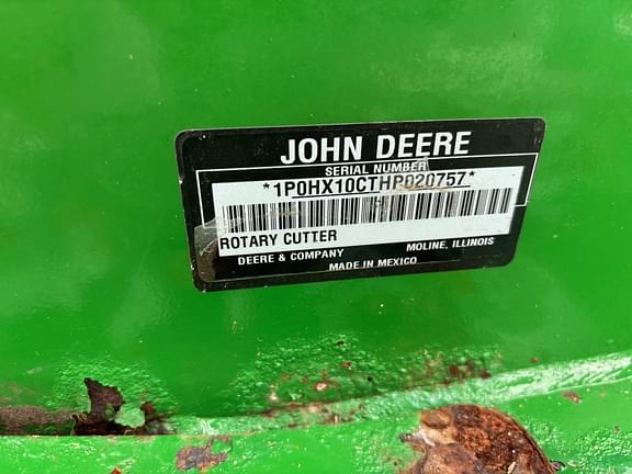 Image of John Deere HX10 equipment image 4