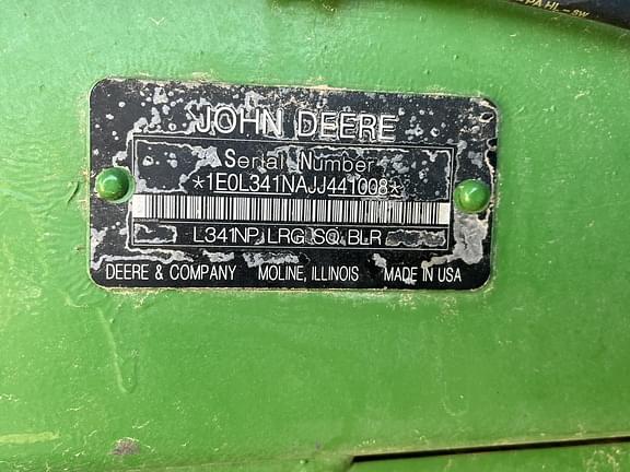 Image of John Deere L341 equipment image 4