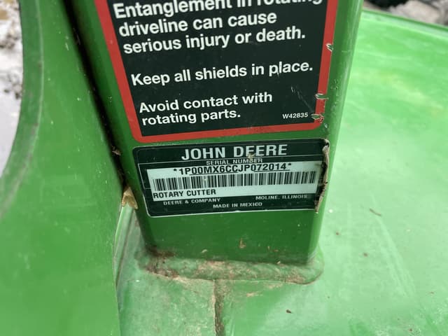 Image of John Deere MX6 equipment image 4