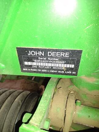 Image of John Deere R240 equipment image 3