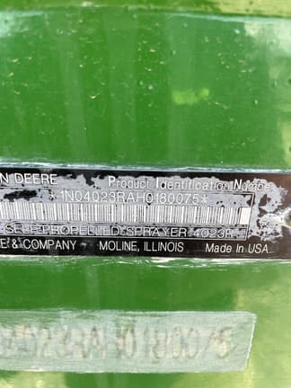 Image of John Deere R4023 equipment image 1