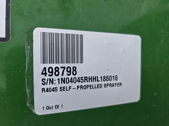 Image of John Deere R4045 equipment image 2