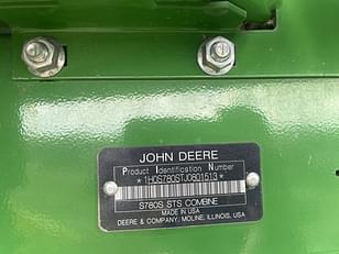 Main image John Deere S780 11