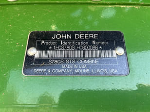 Main image John Deere S780 14