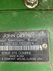 Main image John Deere S780 6