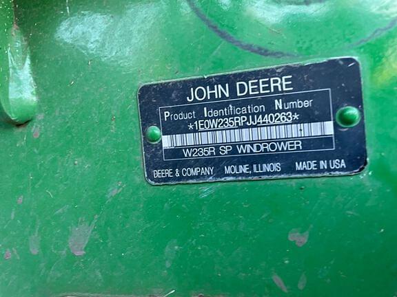 Image of John Deere W235 equipment image 4