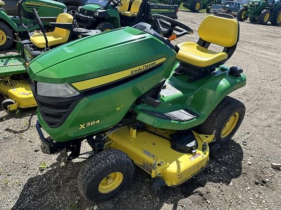 Image of John Deere X384 equipment image 3