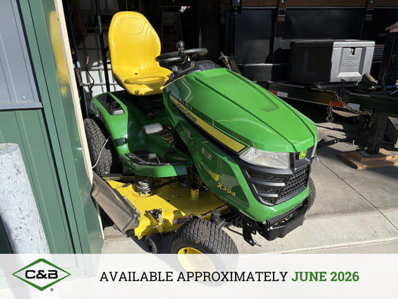 2018 John Deere X394 Equipment Image0