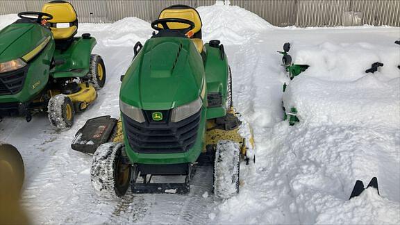 John deere x580 online snow plow