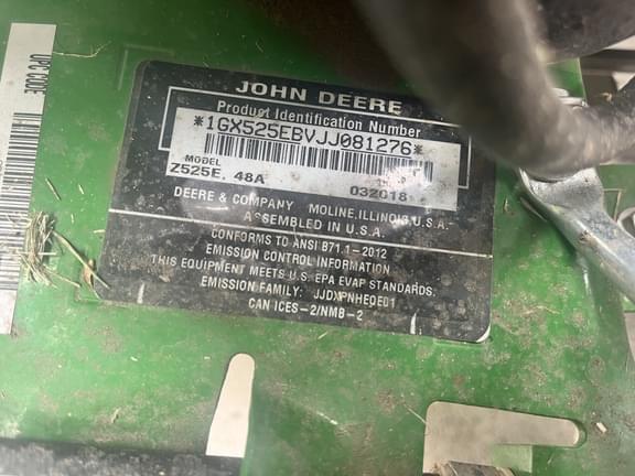 Image of John Deere Z525E Image 0