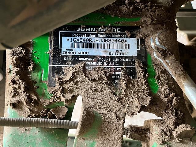 Image of John Deere Z540R equipment image 1