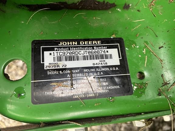 Image of John Deere Z970R equipment image 4