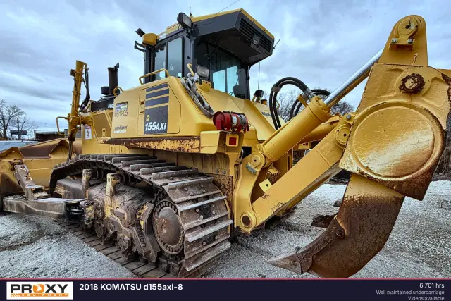 Image of Komatsu D155AXI equipment image 2
